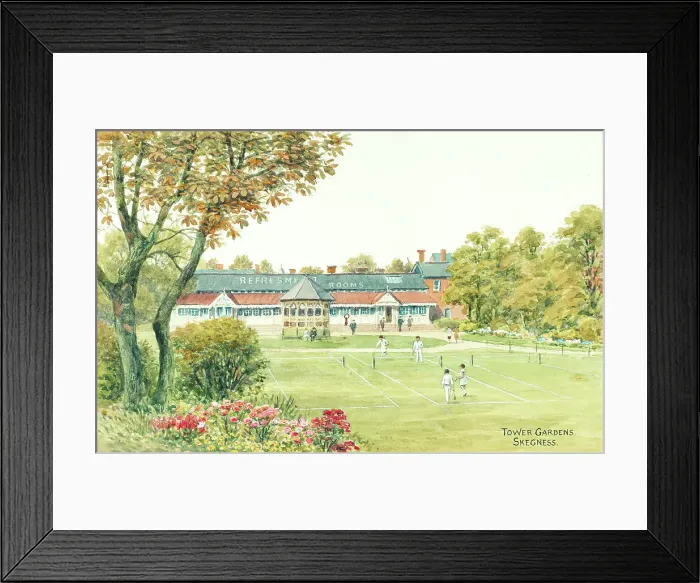 Framed Print : Tower Gardens, Skegness, Lincolnshire