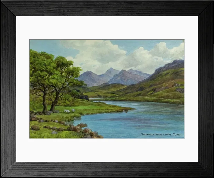 Framed Print : Mount Snowdon, Snowdonia, North Wales Framed Print : Mount Snowdon, Snowdonia, North Wales