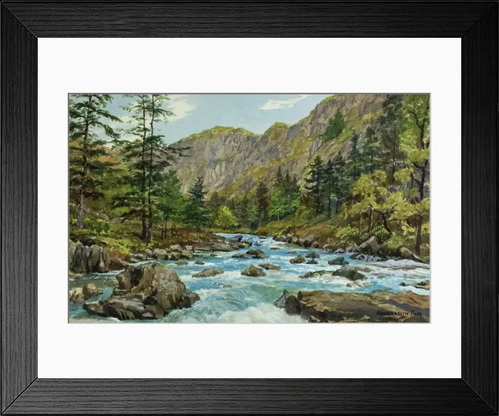 Framed Print : Aberglaslyn Pass, Snowdonia, North Wales