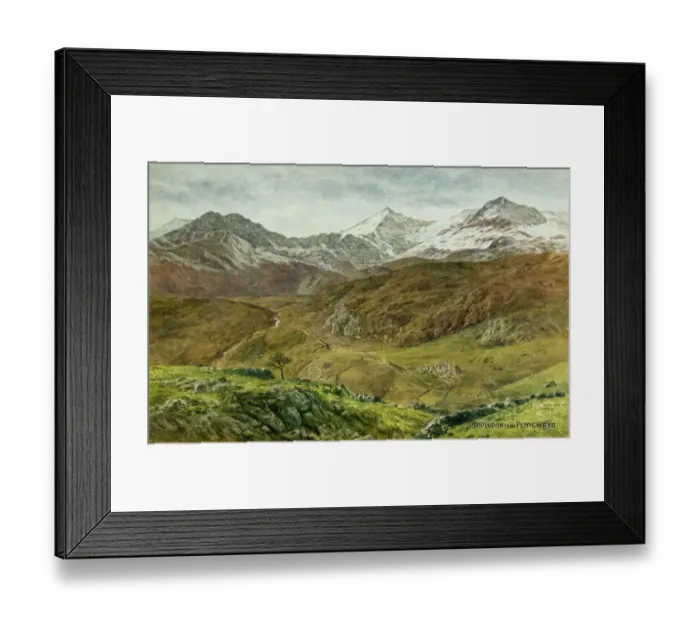 Framed Print : Mount Snowdon, Snowdonia, North Wales Framed Print : Mount Snowdon, Snowdonia, North Wales