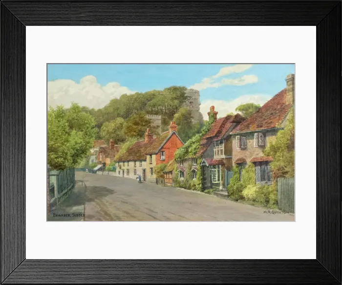 Framed Print : Bramber, South Downs, Sussex Framed Print : Bramber, South Downs, Sussex