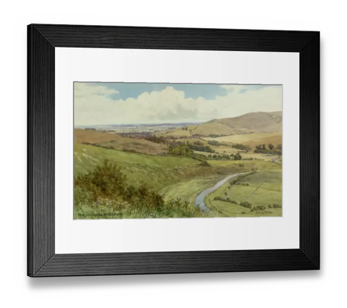Framed Print : Hindover Hill, near Seaford, South Downs, Sussex Framed Print : Hindover Hill, near Seaford, South Downs, Sussex