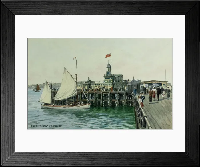 Framed Print : Pier Head, Southend, Essex