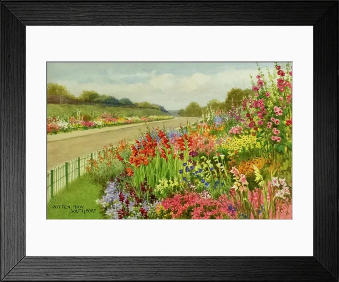Framed Print : Rotten Row, Southport, Lancashire Framed Print : Rotten Row, Southport, Lancashire