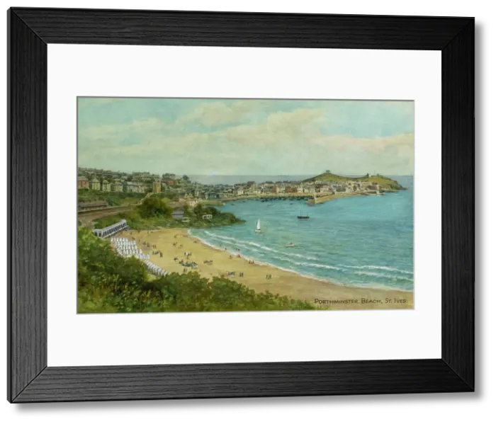 Framed Print : Porthminster Beach, St Ives, Cornwall Framed Print : Porthminster Beach, St Ives, Cornwall