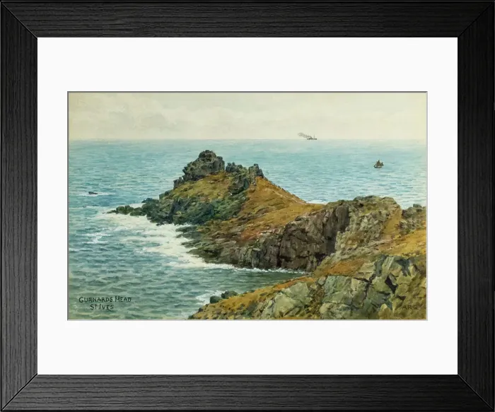 Framed Print : Gurnard's Head, near St Ives, Cornwall Framed Print : Gurnard's Head, near St Ives, Cornwall