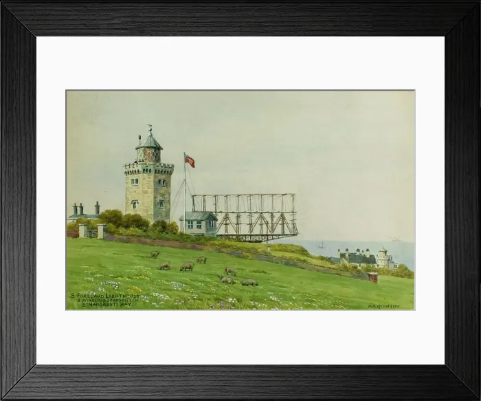 Framed Print : South Foreland Lighthouse, St Margaret's Bay, Kent Framed Print : South Foreland Lighthouse, St Margaret's Bay, Kent