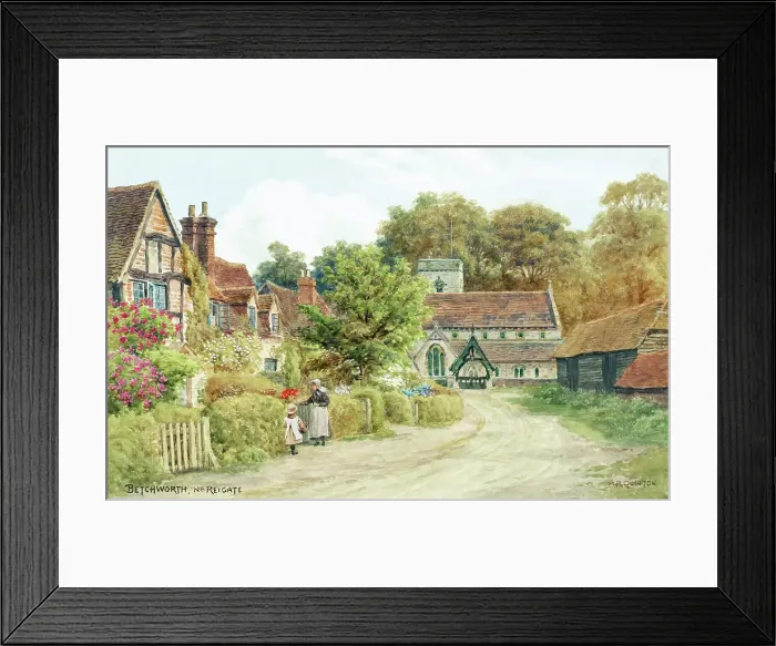 Framed Print : Betchworth, near Reigate, Surrey Framed Print : Betchworth, near Reigate, Surrey
