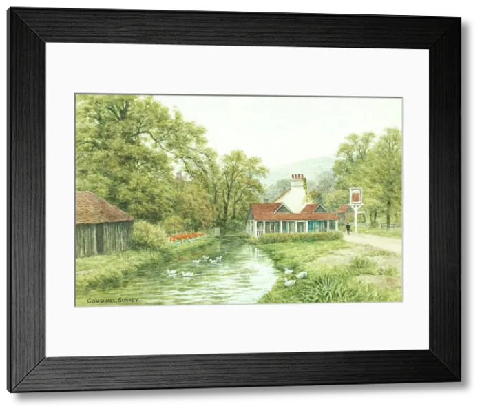 Framed Print : Gomshall, Surrey Framed Print : Gomshall, Surrey