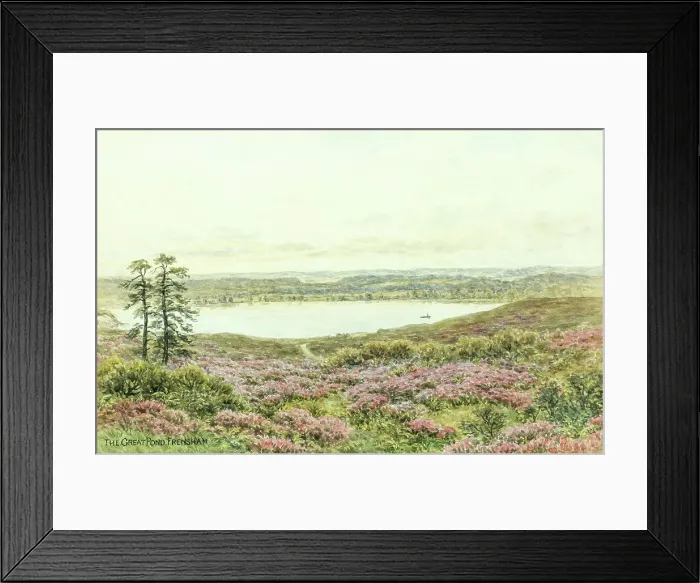 Framed Print : Frensham Pond, Surrey Framed Print : Frensham Pond, Surrey