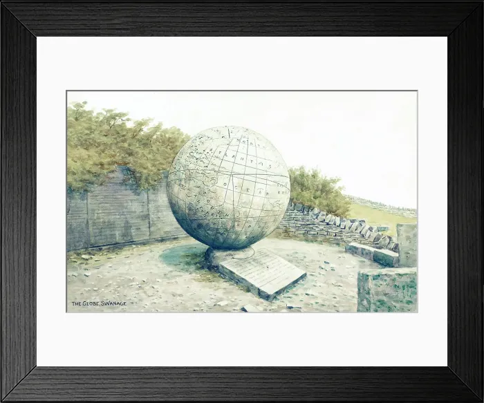 Framed Print : The Great Globe, Swanage, Dorset Framed Print : The Great Globe, Swanage, Dorset