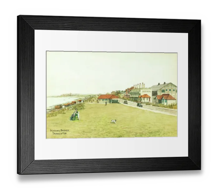Framed Print : Marine Parade, Tankerton, Kent Framed Print : Marine Parade, Tankerton, Kent