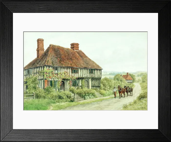 Framed Print : Smallhythe, near Tenterden, Kent Framed Print : Smallhythe, near Tenterden, Kent