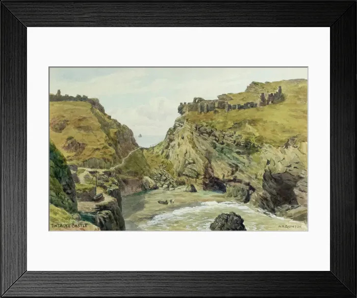 Framed Print : Tintagel Castle, Cornwall Framed Print : Tintagel Castle, Cornwall