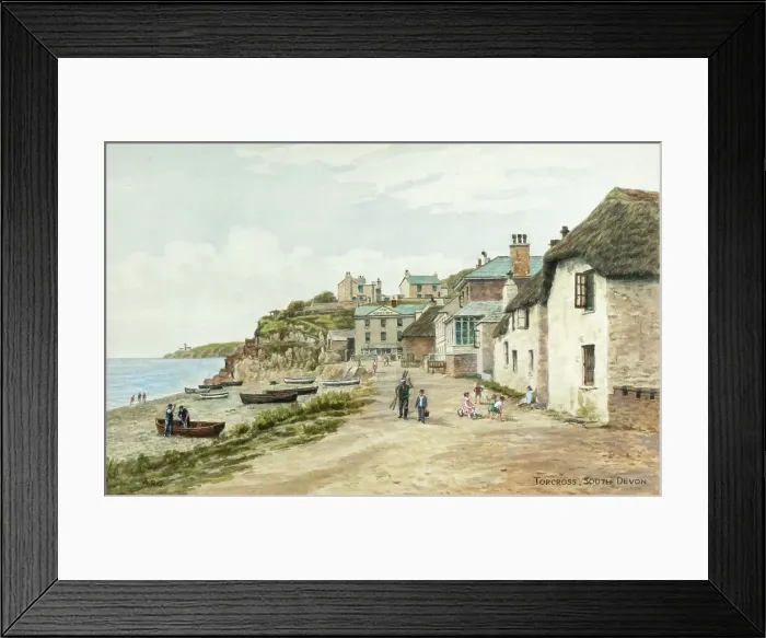 Framed Print : Torcross, South Devon Framed Print : Torcross, South Devon