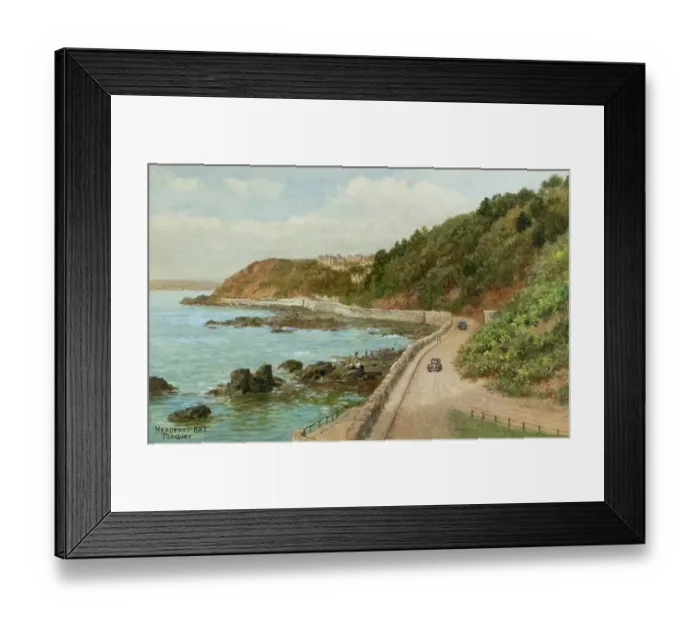 Framed Print : Meadfoot Bay, Torquay, South Devon Framed Print : Meadfoot Bay, Torquay, South Devon