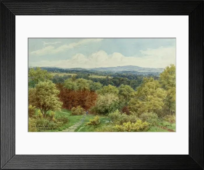 Framed Print : Happy Valley, Tunbridge Wells, Kent Framed Print : Happy Valley, Tunbridge Wells, Kent