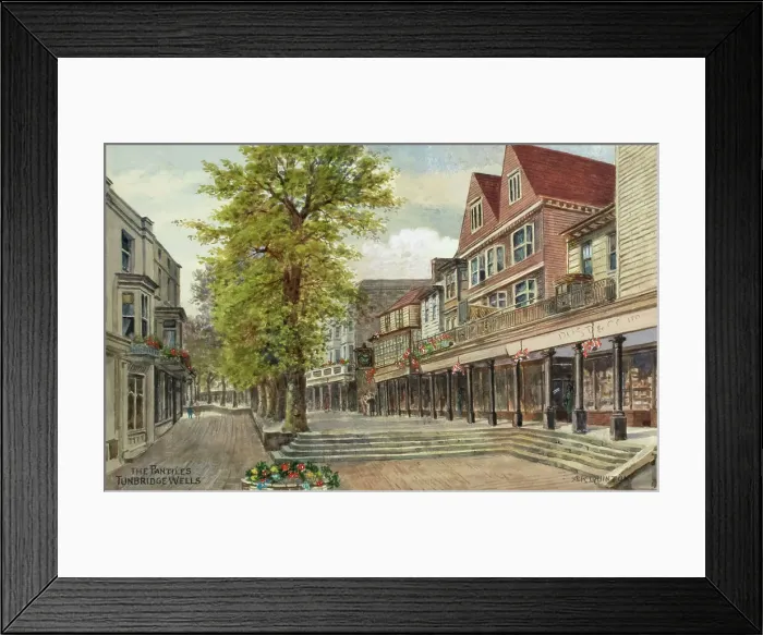 Framed Print : The Pantiles, Tunbridge Wells, Kent Framed Print : The Pantiles, Tunbridge Wells, Kent