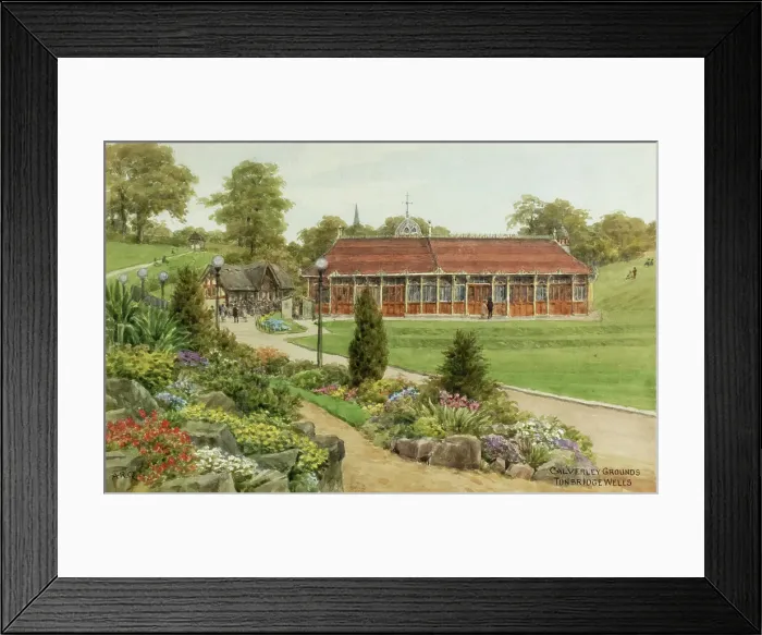 Framed Print : Calverley Grounds, Tunbridge Wells, Kent Framed Print : Calverley Grounds, Tunbridge Wells, Kent