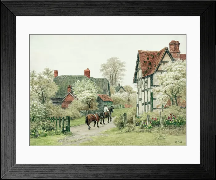 Framed Print : Welford-on-Avon, Warwickshire Framed Print : Welford-on-Avon, Warwickshire