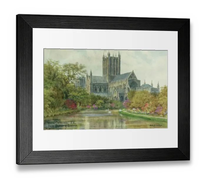 Framed Print : Wells Cathedral, Wells, Somerset Framed Print : Wells Cathedral, Wells, Somerset