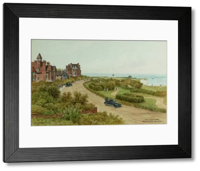 Framed Print : The Gardens, Westgate-on-Sea, Kent Framed Print : The Gardens, Westgate-on-Sea, Kent
