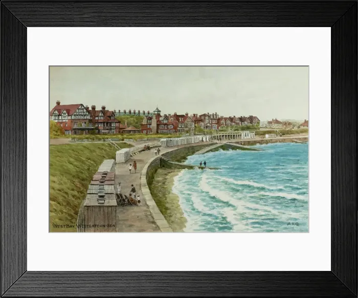 Framed Print : West Bay, Westgate-on-Sea, Kent Framed Print : West Bay, Westgate-on-Sea, Kent