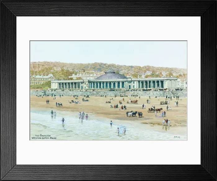 Framed Print : Pavilion, Weston-super-Mare, Somerset Framed Print : Pavilion, Weston-super-Mare, Somerset