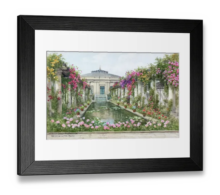 Framed Print : Winter Gardens and Pavilion, Weston-super-Mare, Somerset Framed Print : Winter Gardens and Pavilion, Weston-super-Mare, Somerset