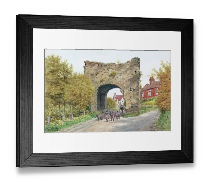Framed Print : Pipewell Gate, Winchelsea, Sussex Framed Print : Pipewell Gate, Winchelsea, Sussex