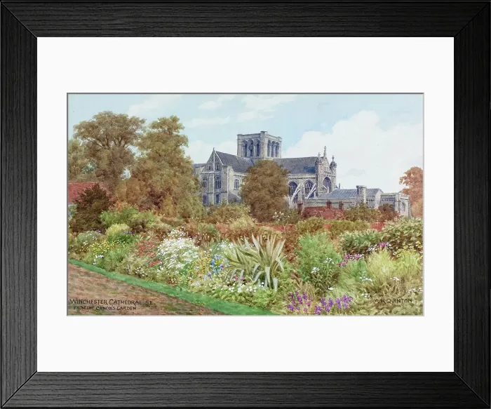 Framed Print : Winchester Cathedral, Winchester, Hampshire Framed Print : Winchester Cathedral, Winchester, Hampshire