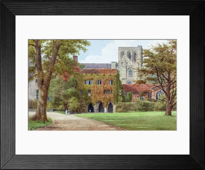 Framed Print : Deanery at Winchester, Hampshire Framed Print : Deanery at Winchester, Hampshire