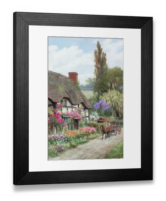 Framed Print : Village of Elmley Castle, Worcestershire Framed Print : Village of Elmley Castle, Worcestershire