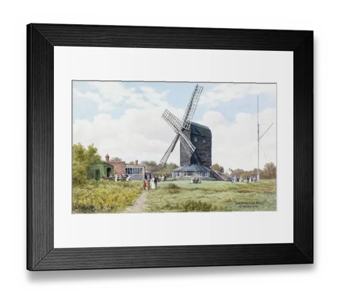 Framed Print : Salvington Mill, near Worthing, Sussex Framed Print : Salvington Mill, near Worthing, Sussex