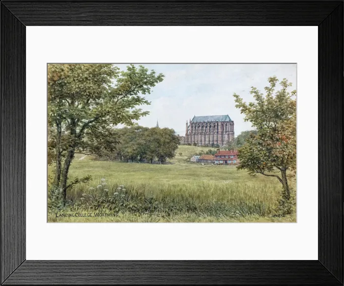 Framed Print : Lancing College, near Worthing, Sussex Framed Print : Lancing College, near Worthing, Sussex