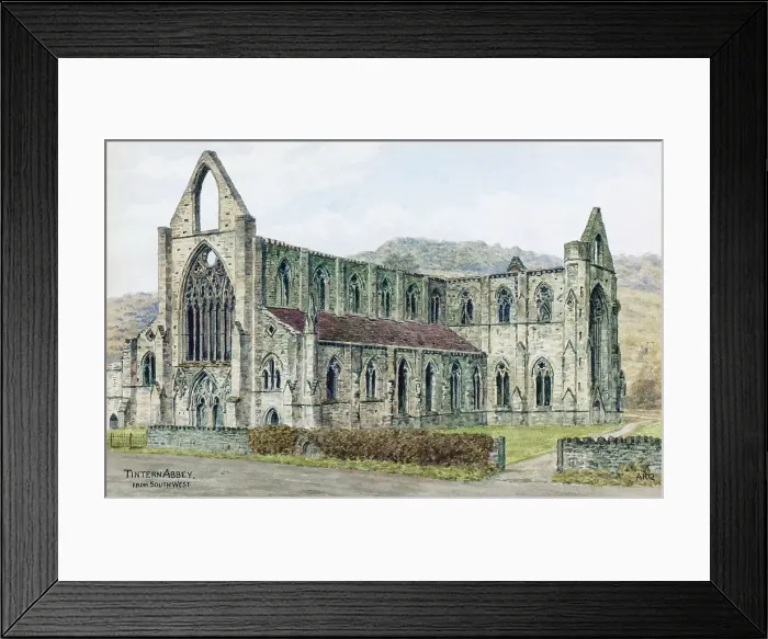 Framed Print : Tintern Abbey, Wye Valley, Monmouthshire, South Wales Framed Print : Tintern Abbey, Wye Valley, Monmouthshire, South Wales