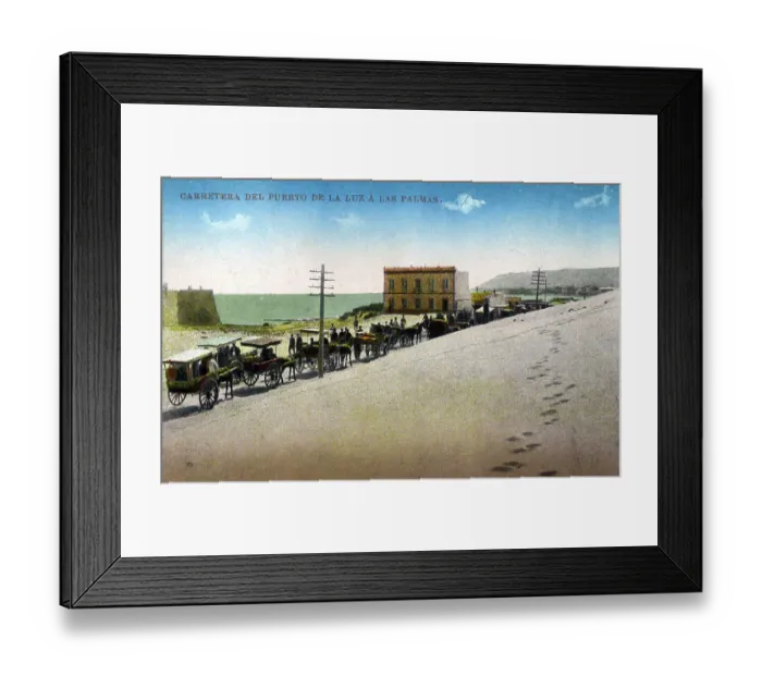 Framed Print : Canary Islands - main road - Puerto de la Luz to Las Palmas Framed Print : Canary Islands - main road - Puerto de la Luz to Las Palmas
