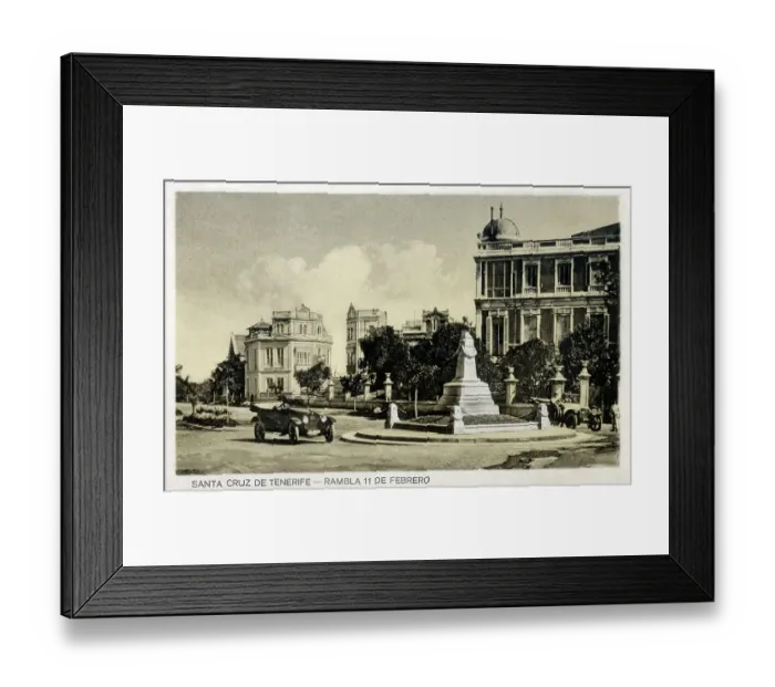 Framed Print : Canary Islands, Santa Cruz de Tenerife, Rambla 11 de Febrero Framed Print : Canary Islands, Santa Cruz de Tenerife, Rambla 11 de Febrero