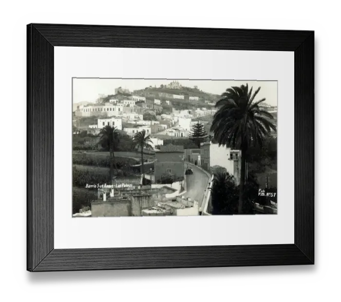 Framed Print : Canary Islands - Barrio San Roque - Las Palmas Framed Print : Canary Islands - Barrio San Roque - Las Palmas