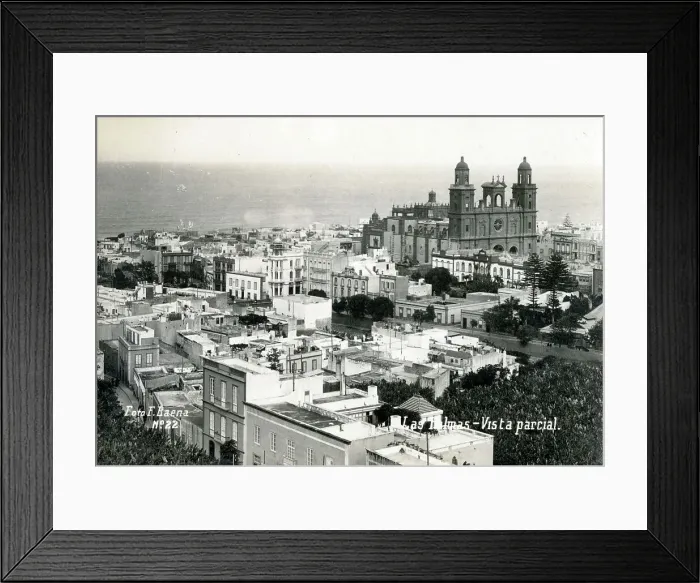 Framed Print : Canary Islands - Las Palmas - Panorama Framed Print : Canary Islands - Las Palmas - Panorama