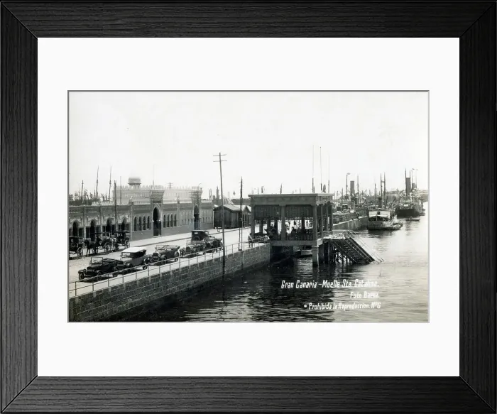Framed Print : Canary Islands - Gran Canaria - Muelle Sta. Catalina Framed Print : Canary Islands - Gran Canaria - Muelle Sta. Catalina