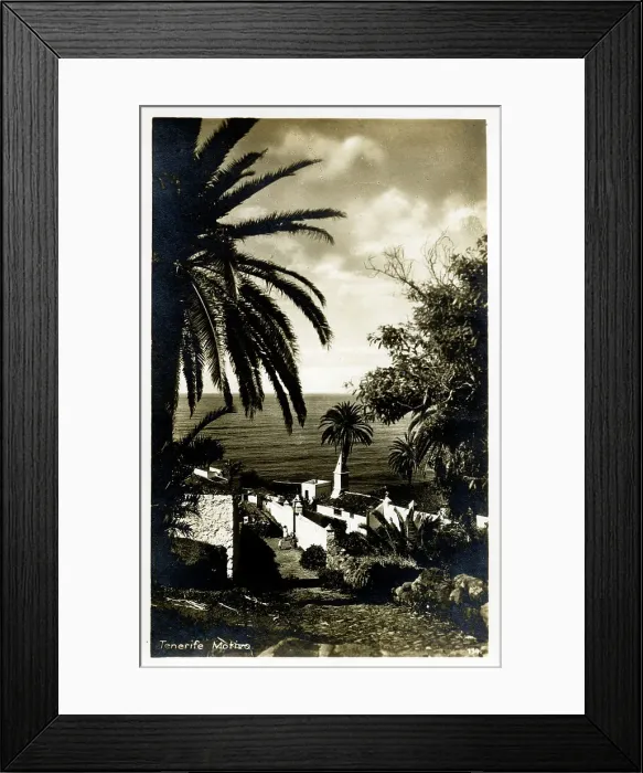 Framed Print : Canary Islands - Tenerife Scenery - typical view Framed Print : Canary Islands - Tenerife Scenery - typical view