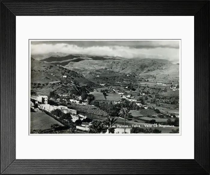 Framed Print : Canary Islands - Gran Canaria - Tafira - Valle La Angostura Framed Print : Canary Islands - Gran Canaria - Tafira - Valle La Angostura