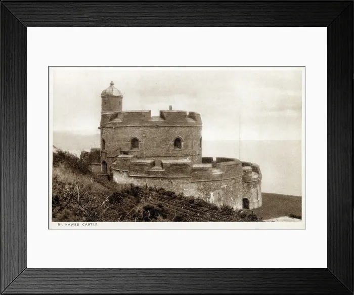 Framed Print : St Mawes, Cornwall - The Castle Framed Print : St Mawes, Cornwall - The Castle