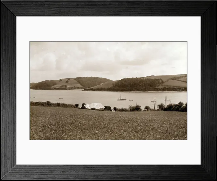 Framed Print : Carrick Road Waterway, near St. Mawes, Cornwall Framed Print : Carrick Road Waterway, near St. Mawes, Cornwall