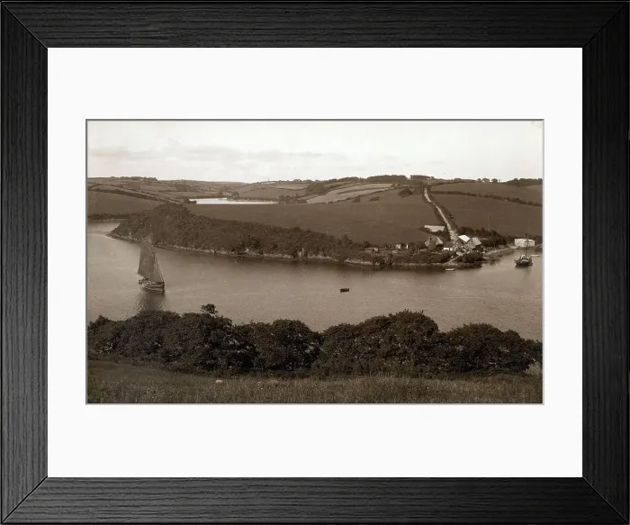 Framed Print : River Fal near St Mawes, Cornwall Framed Print : River Fal near St Mawes, Cornwall
