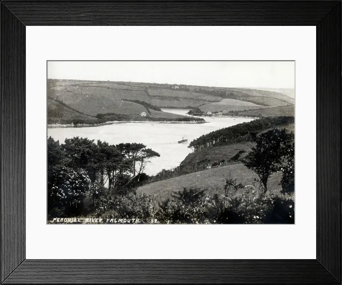 Framed Print : The Percuil River, Cornwall Framed Print : The Percuil River, Cornwall
