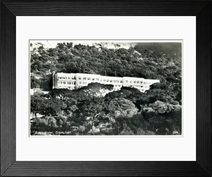 Framed Print : The Rock Hotel, Gibraltar Framed Print : The Rock Hotel, Gibraltar