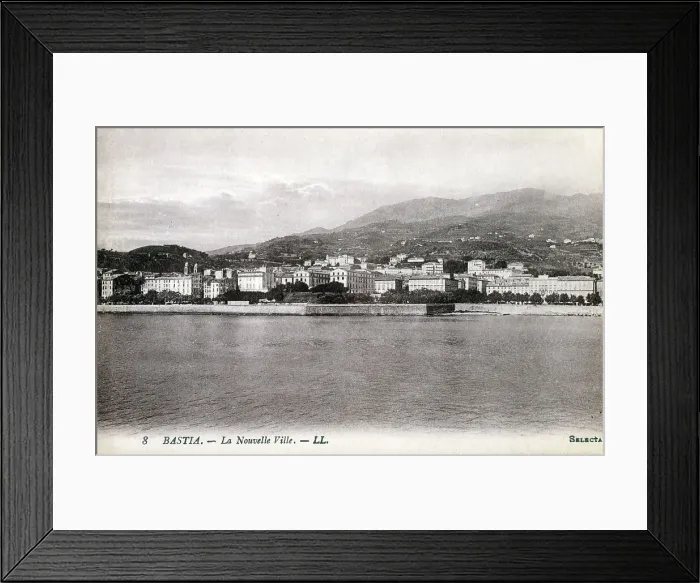 Framed Print : Bastia, Corsica, France - The New Town Framed Print : Bastia, Corsica, France - The New Town