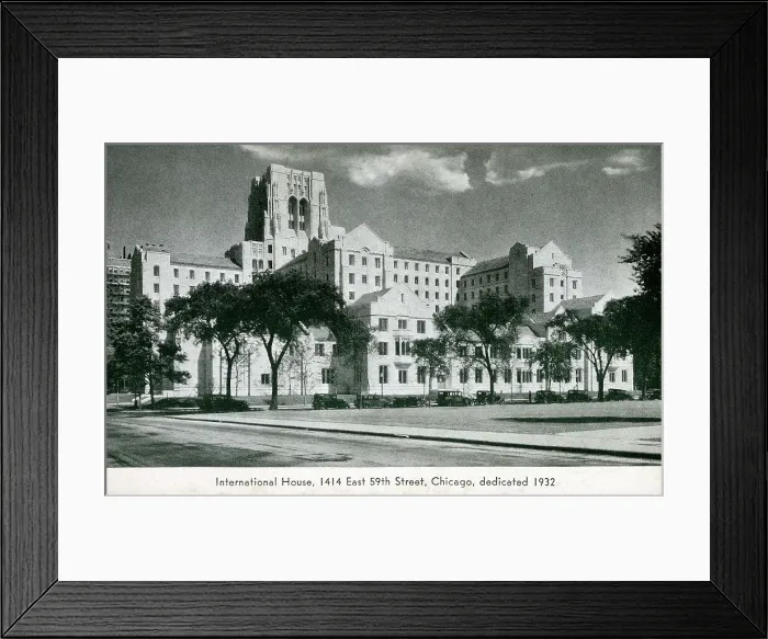 Framed Print : International House, Chicago Framed Print : International House, Chicago
